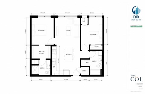 The Col Apartments Floor plan